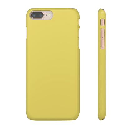 Arylide Yellow iPhone Case (Slim) iPhone 8 Plus Glossy Phone Case