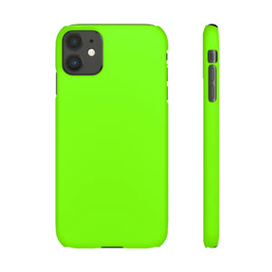 Chartreuse iPhone Case (Slim) iPhone 11 Matte Phone Case