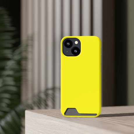 Cadmium Yellow iPhone Case (Card) Phone Case