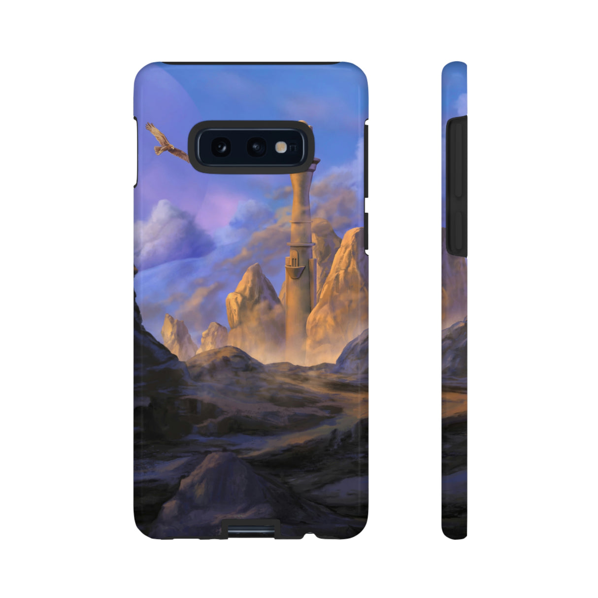 Mysterious Tower Android Case (Protective) Samsung Galaxy S10E Glossy Phone Case