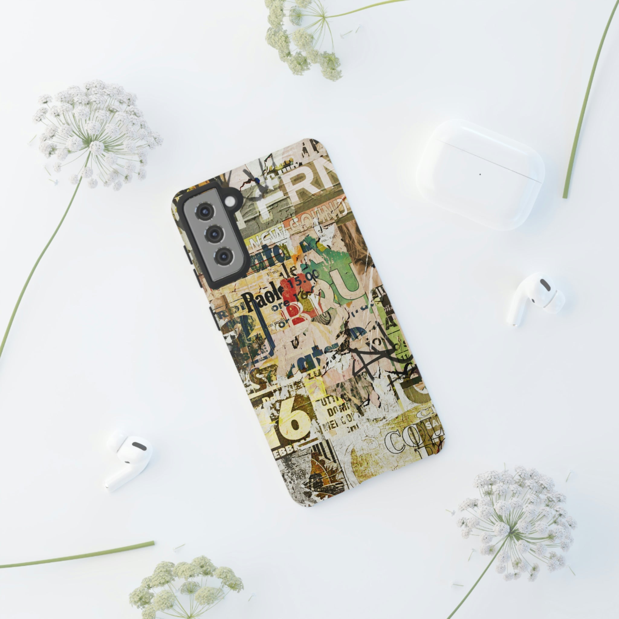 Grunge Vintage Poster Android Case (Protective) Phone Case