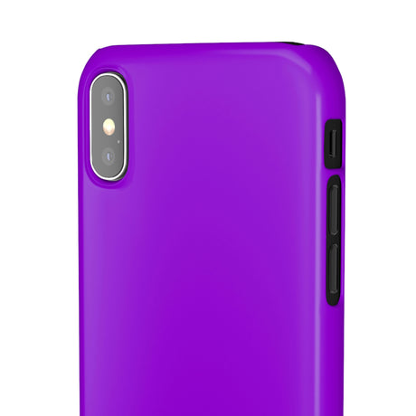 Dark Violet iPhone Case (Slim) Phone Case