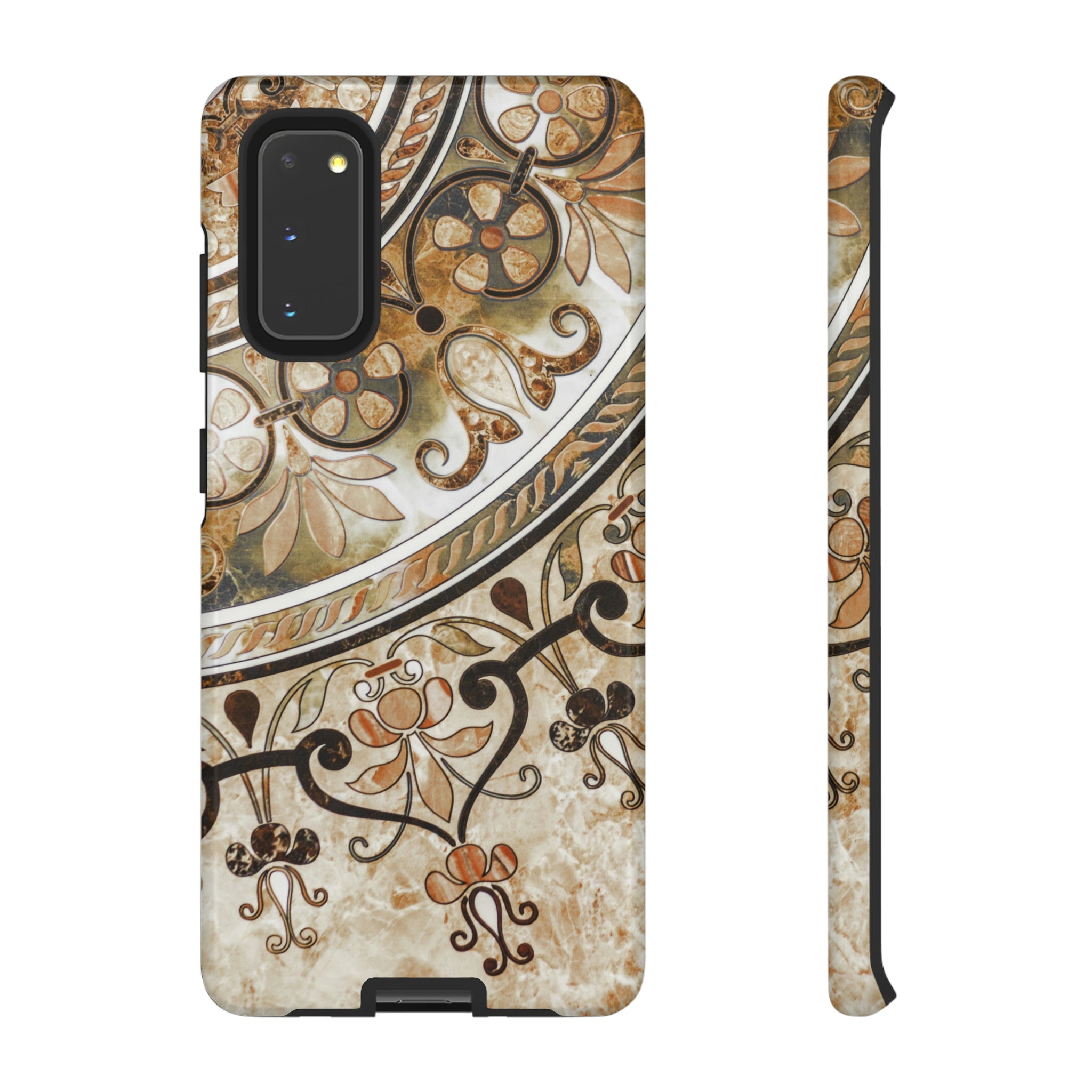 Mosaic Tiles Android Case (Protective) Samsung Galaxy S20 Glossy Phone Case