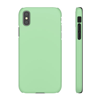 Celadon iPhone Case (Slim) iPhone XS Glossy Phone Case