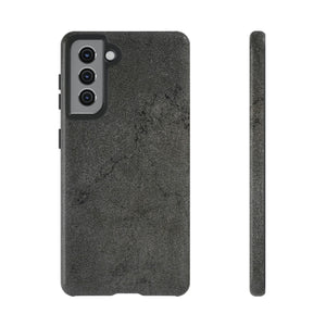 Steel Grey Granite Android Case (Protective) Samsung Galaxy S21 Glossy Phone Case