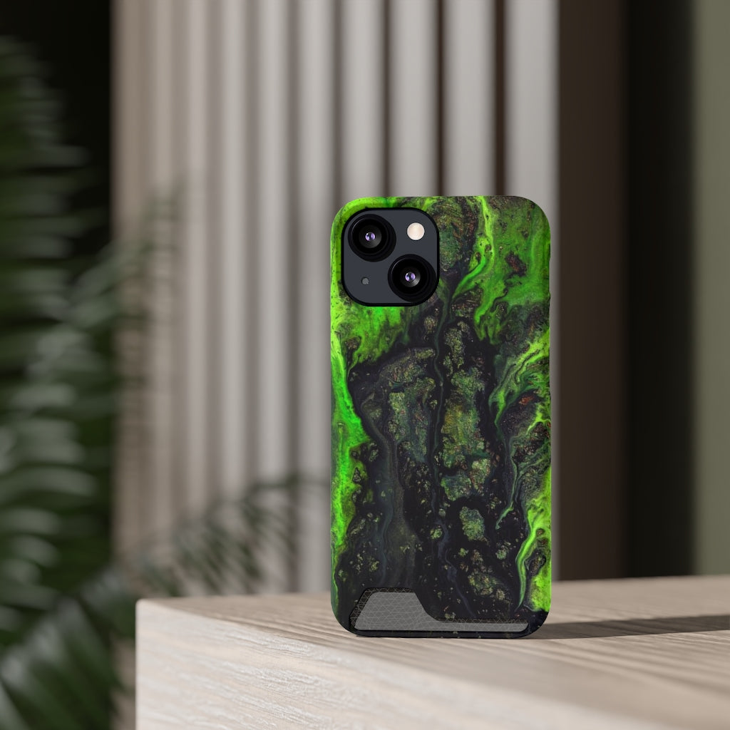 Toxic Ink Art iPhone Case (Card) Phone Case