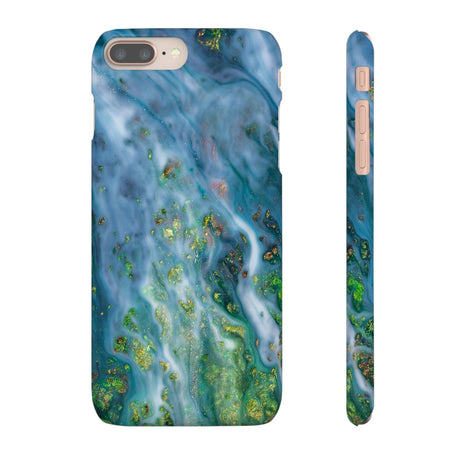 Forest Mist Ink Art iPhone Case (Slim) iPhone 8 Plus Matte Phone Case