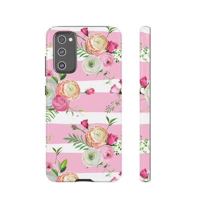 Pink Roses Android Case (Protective) Samsung Galaxy S20 FE Glossy Phone Case