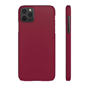 Claret Red iPhone Case (Slim) iPhone 11 Pro Max Matte Phone Case