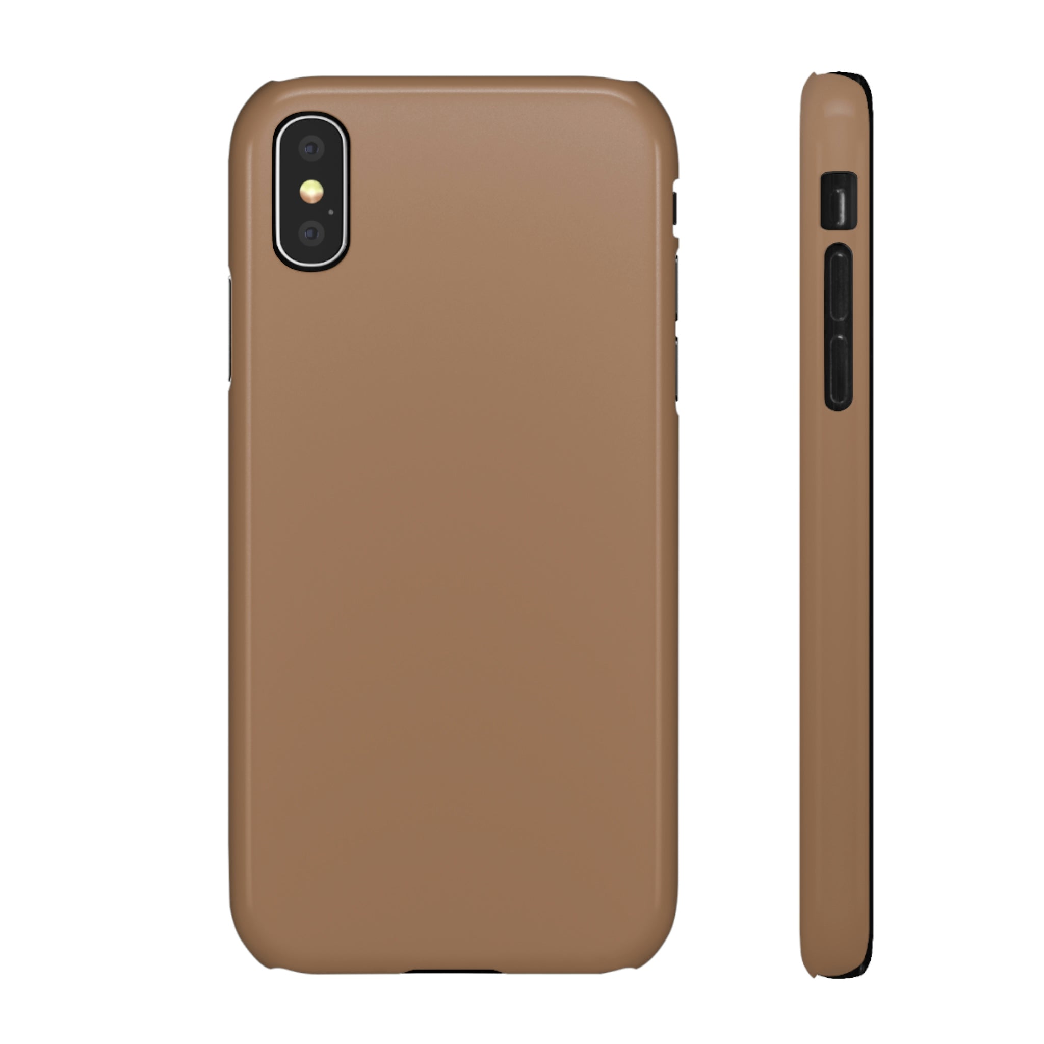 Chamoisee iPhone Case (Slim) iPhone X Glossy Phone Case