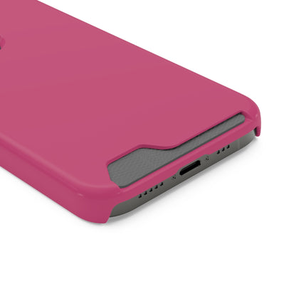 Fuchsia Rose iPhone Case (Card) Phone Case