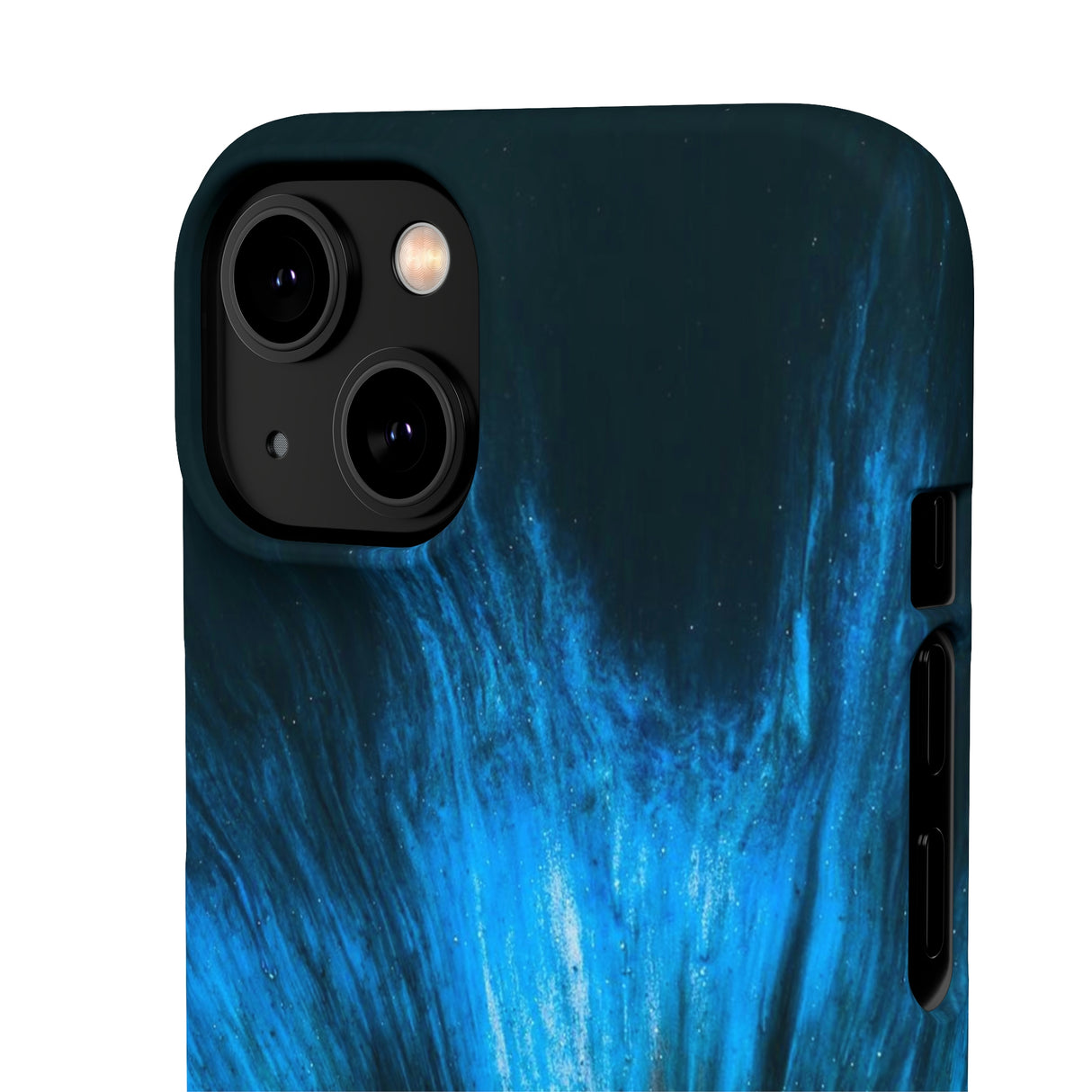 Midnight Shadow Ink Art iPhone Case (Slim) Phone Case