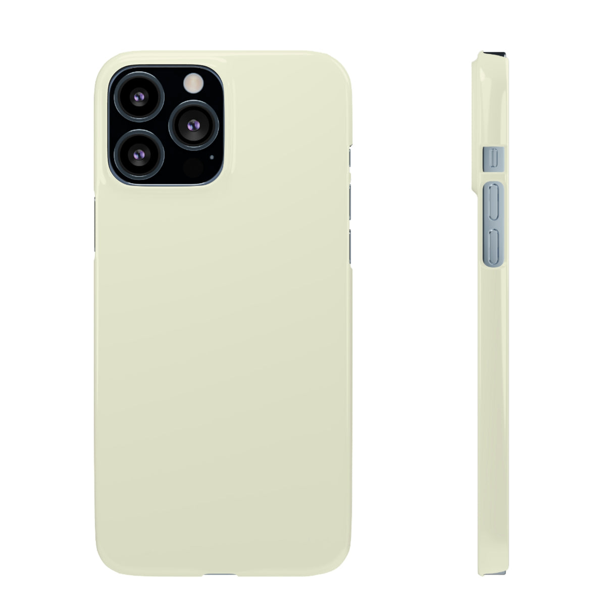 Beige iPhone Case (Slim) iPhone 13 Pro Max Glossy Phone Case