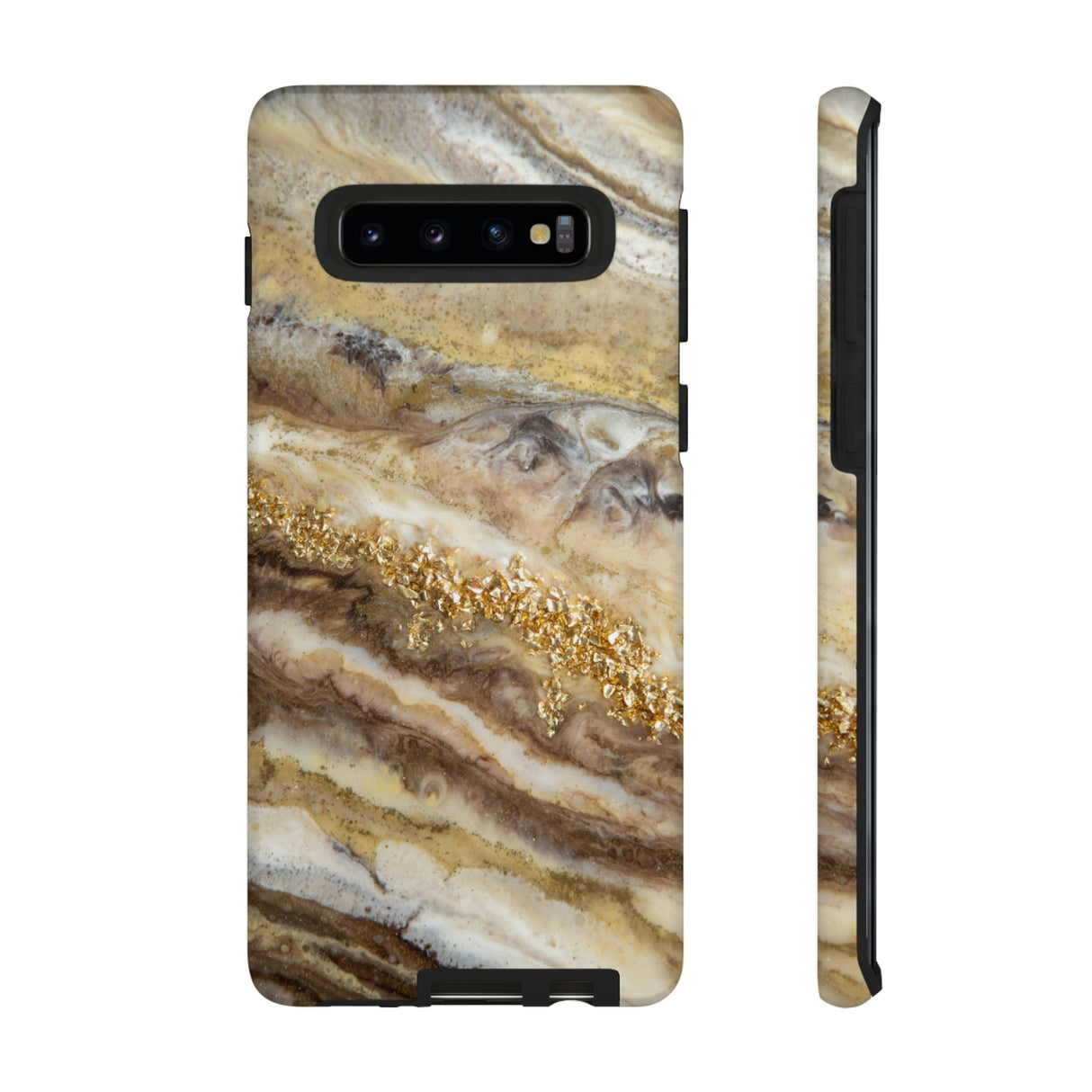 Gold Epoxy Android Case (Protective) Samsung Galaxy S10 Matte Phone Case