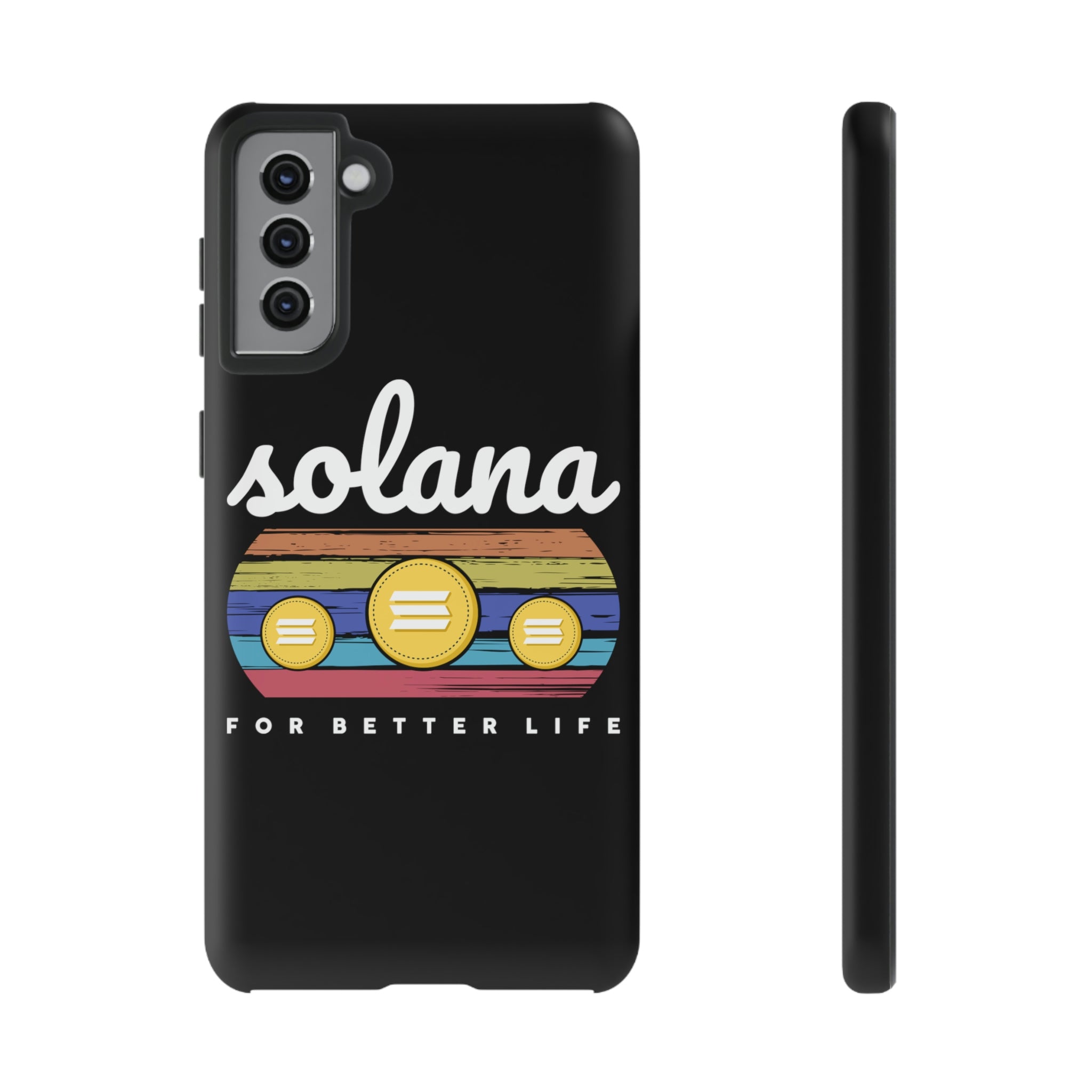 Solana Android Case (Protective) Samsung Galaxy S21 Plus Matte Phone Case