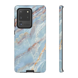 Blue Marble Background Android Case (Protective) Samsung Galaxy S20 Ultra Matte Phone Case