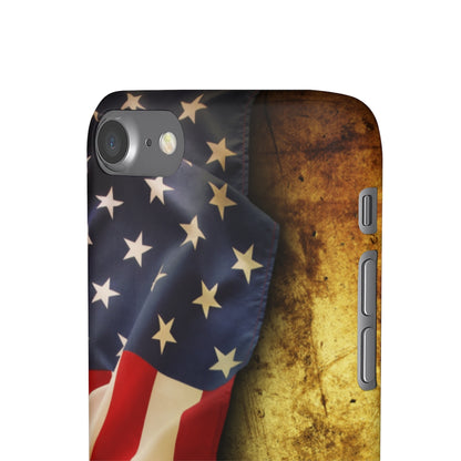 Close up of American flag Samsung/iPhone (Slim) iPhone 7 Matte Phone Case