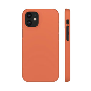 Burnt Sienna iPhone Case (Slim) iPhone 12 Mini Matte Phone Case