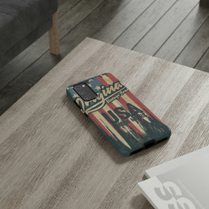 American Vintage Flag Android Case (Protective) Phone Case