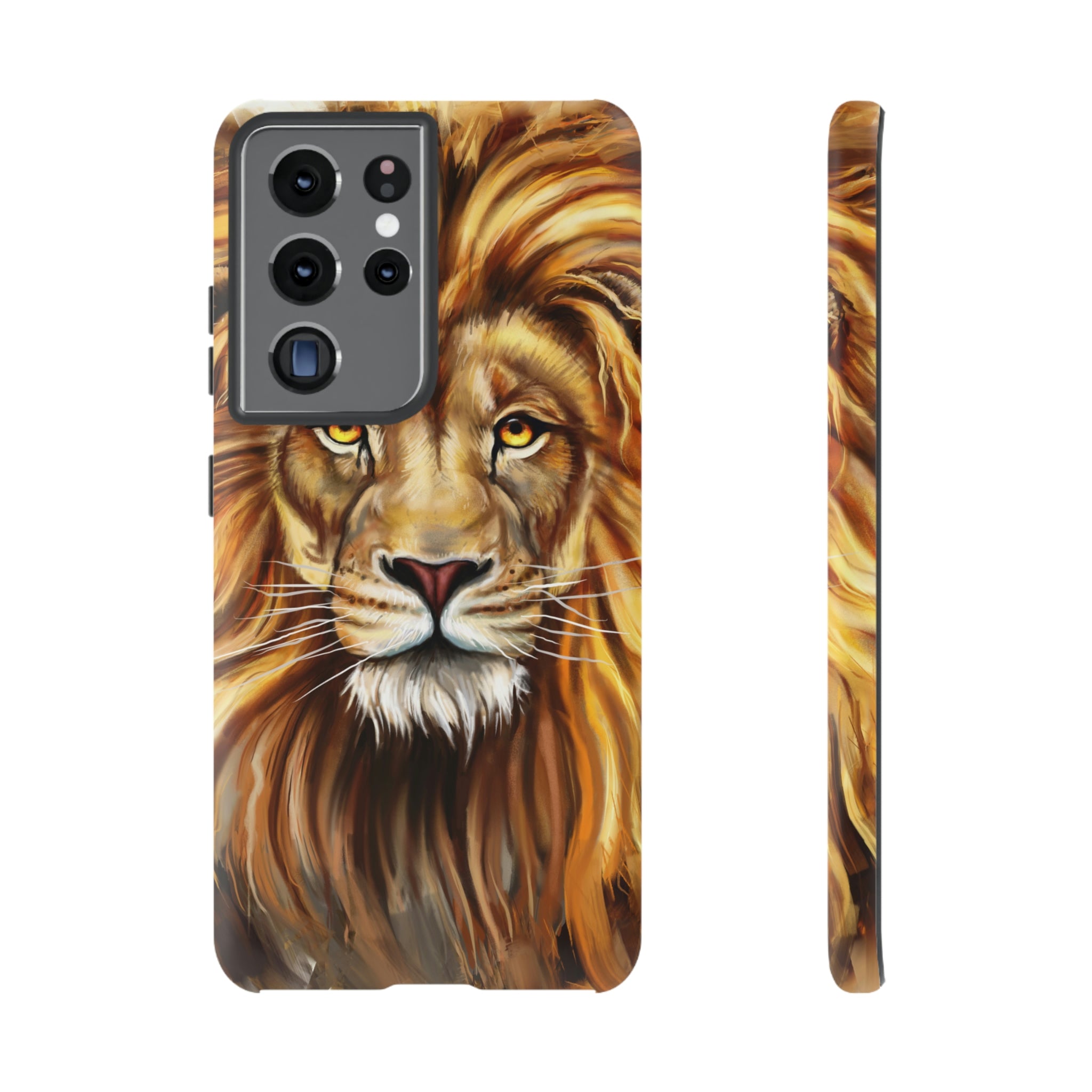 Lion Android Case (Protective) Samsung Galaxy S21 Ultra Matte Phone Case