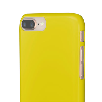 Citrine Yellow iPhone Case (Slim) Phone Case