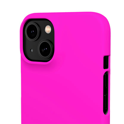 Hot Magenta iPhone Case (Slim) Phone Case