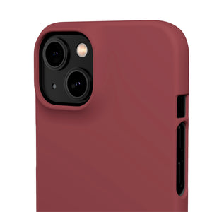 Cordovan Purple iPhone Case (Slim) Phone Case