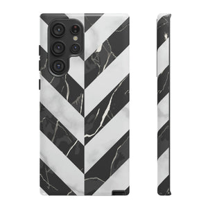 Herringbone Android Case (Protective) Samsung Galaxy S22 Ultra Glossy Phone Case