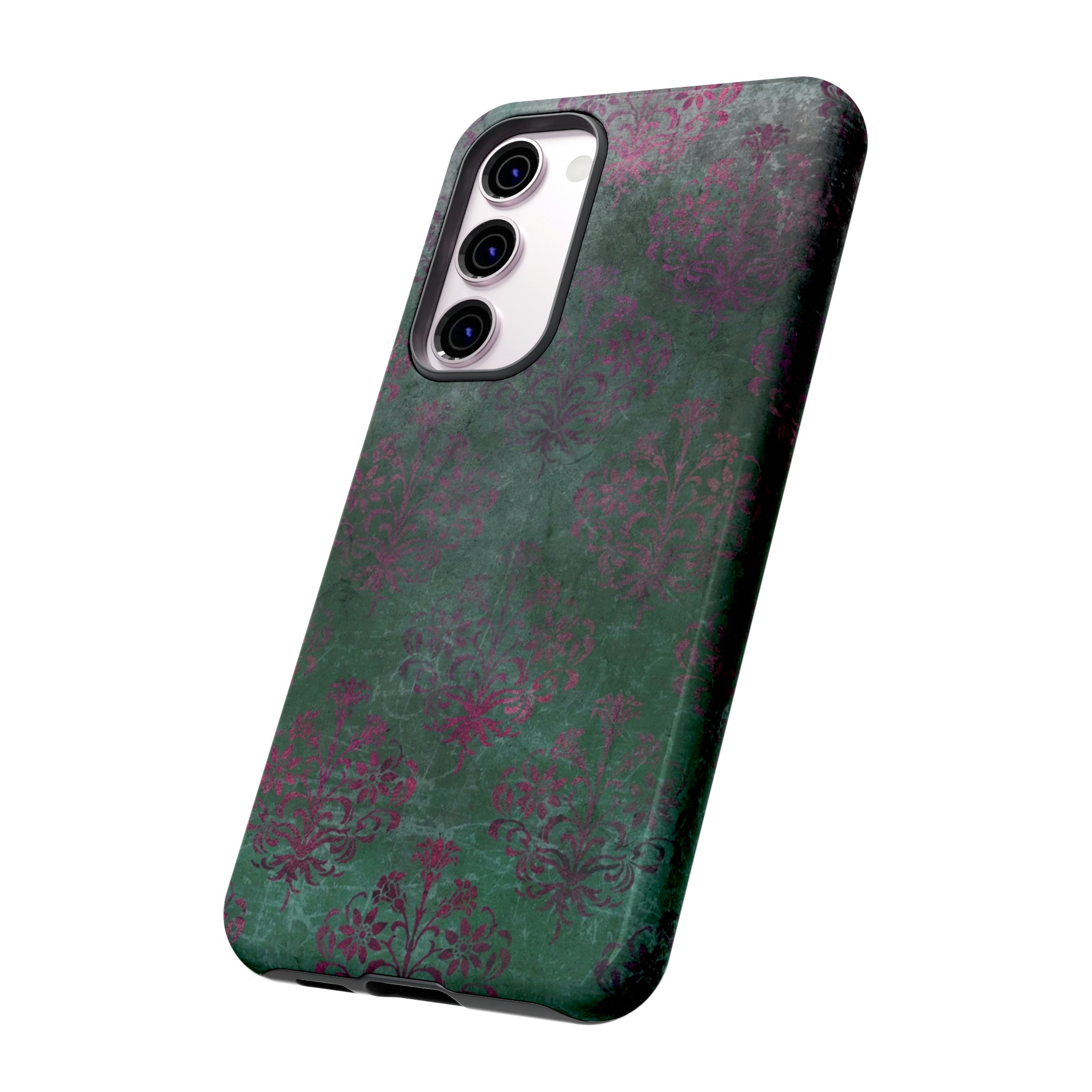 Damask Gothic Flower Samsung Case (Protective) Phone Case