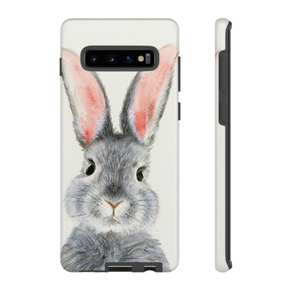 Fluffy Rabbit Android Case (Protective) Samsung Galaxy S10 Plus Glossy Phone Case