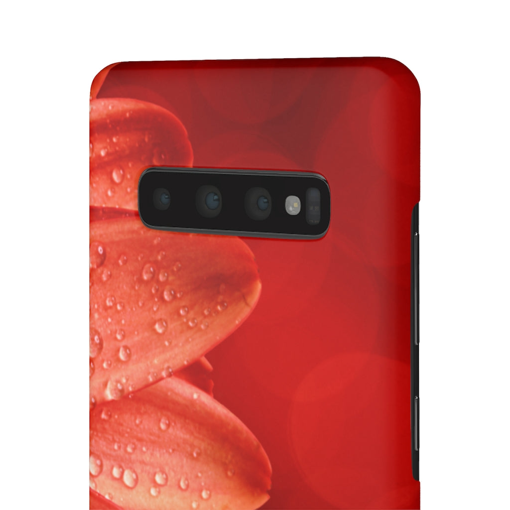 Red Spring Flower Samsung/iPhone (Slim) Samsung Galaxy S10 Plus Matte Phone Case