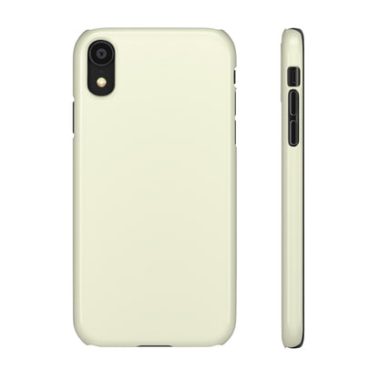 Beige iPhone Case (Slim) iPhone XR Glossy Phone Case