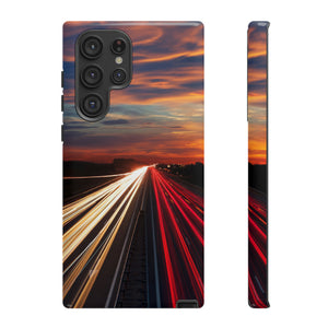 City Lights Android Case (Protective) Samsung Galaxy S22 Ultra Glossy Phone Case