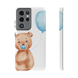 Cute Teddy Bear Android Case (Protective) Samsung Galaxy S21 Ultra Glossy Phone Case