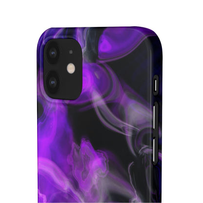 Purple Marble iPhone Case (Slim) Phone Case