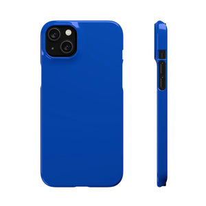 Cobalt Blue iPhone Case (Slim) iPhone 14 Plus Glossy Phone Case