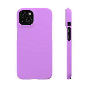 Bright Lilac iPhone Case (Slim) iPhone 14 Matte Phone Case