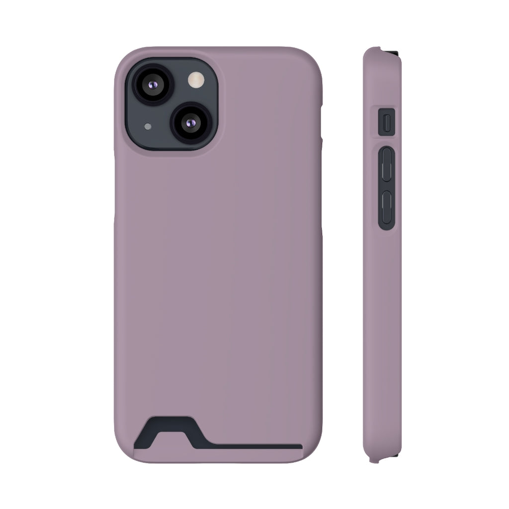 Lilac Luster iPhone Case (Card) iPhone 13 Mini Matte With gift packaging Phone Case