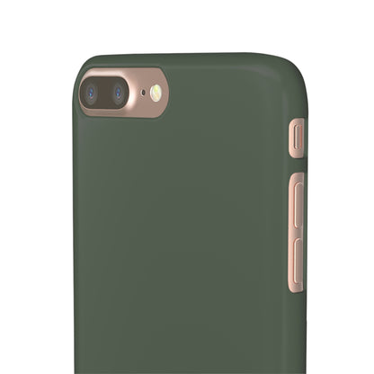 Ebony Green iPhone Case (Slim) Phone Case