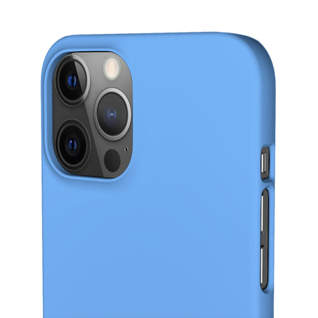 French Sky Blue iPhone Case (Slim) Phone Case