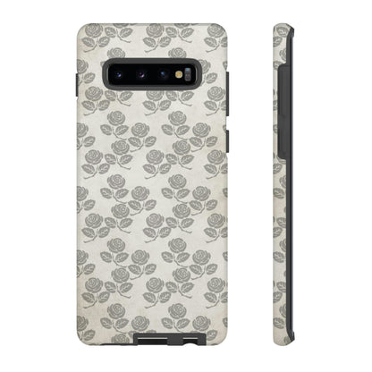 Roseniara Gothic Flower Samsung Case (Protective) Samsung Galaxy S10 Plus Matte Phone Case