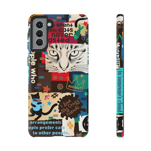 Cat Collage Android Case (Protective) Samsung Galaxy S21 Plus Matte Phone Case