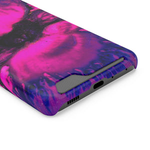 Deep Pink Ink Art Android Case (Card) Phone Case