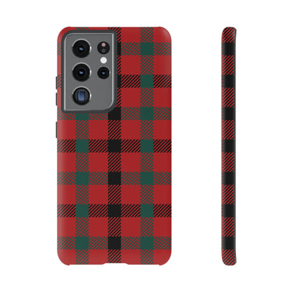 Red Flannel Android Case (Protective) Samsung Galaxy S21 Ultra Matte Phone Case