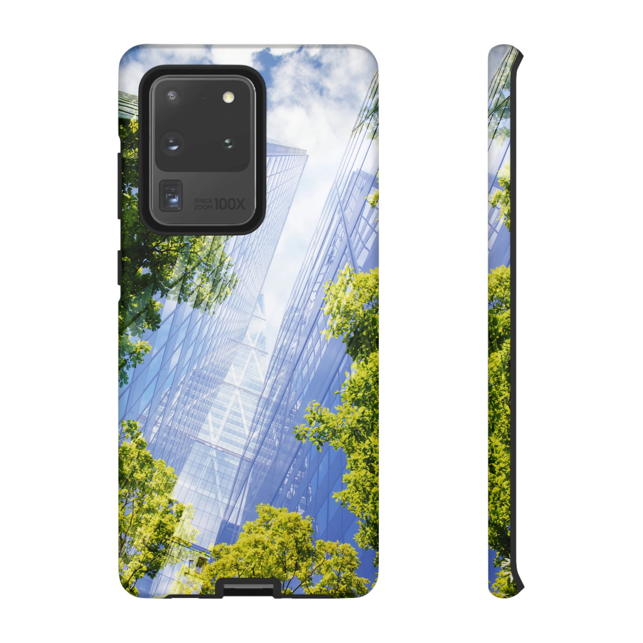 Green City Android Case (Protective) Samsung Galaxy S20 Ultra Matte Phone Case