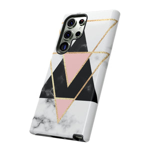 Marble Triangles Android Case (Protective) Phone Case