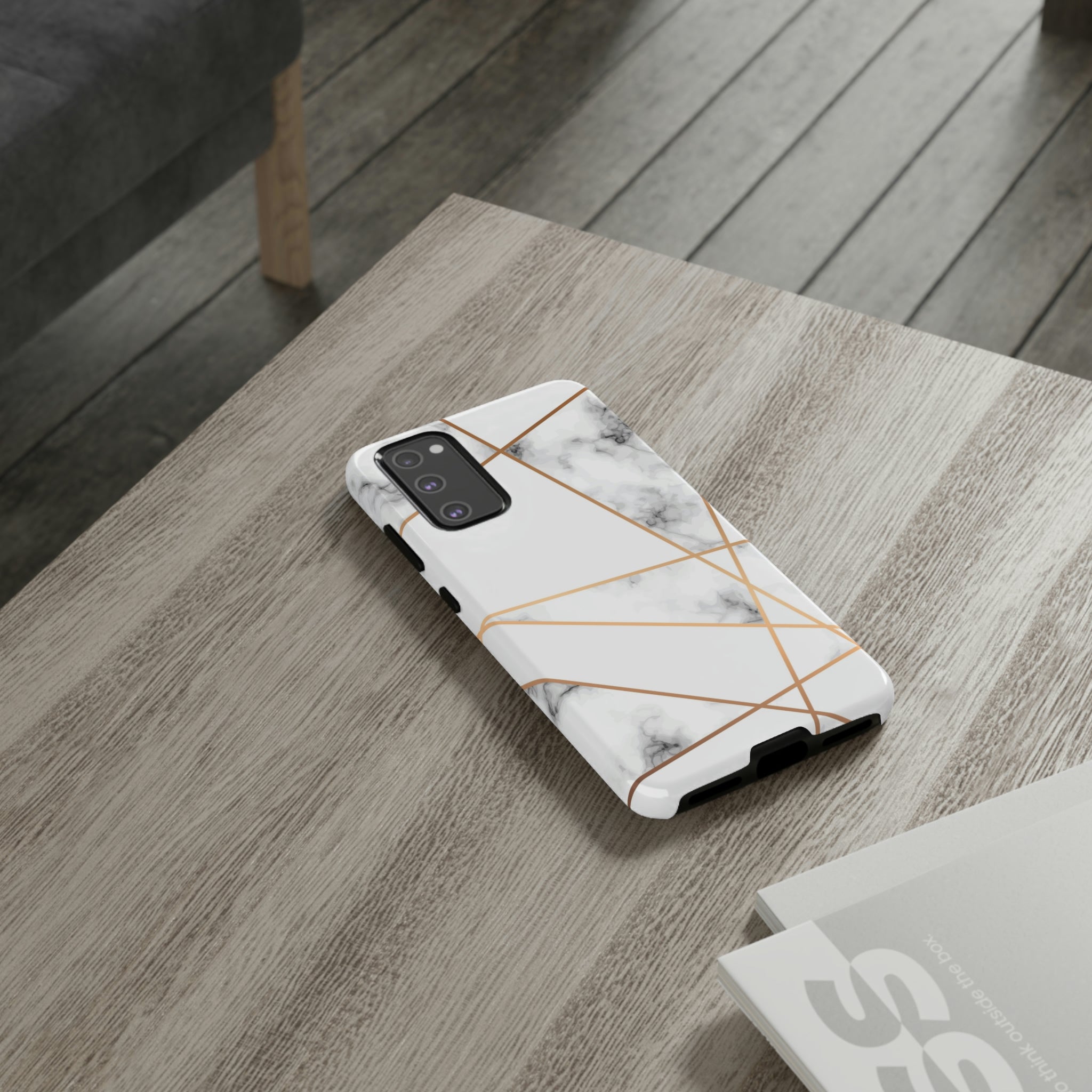 Marble Geometric Android Case (Protective) Phone Case