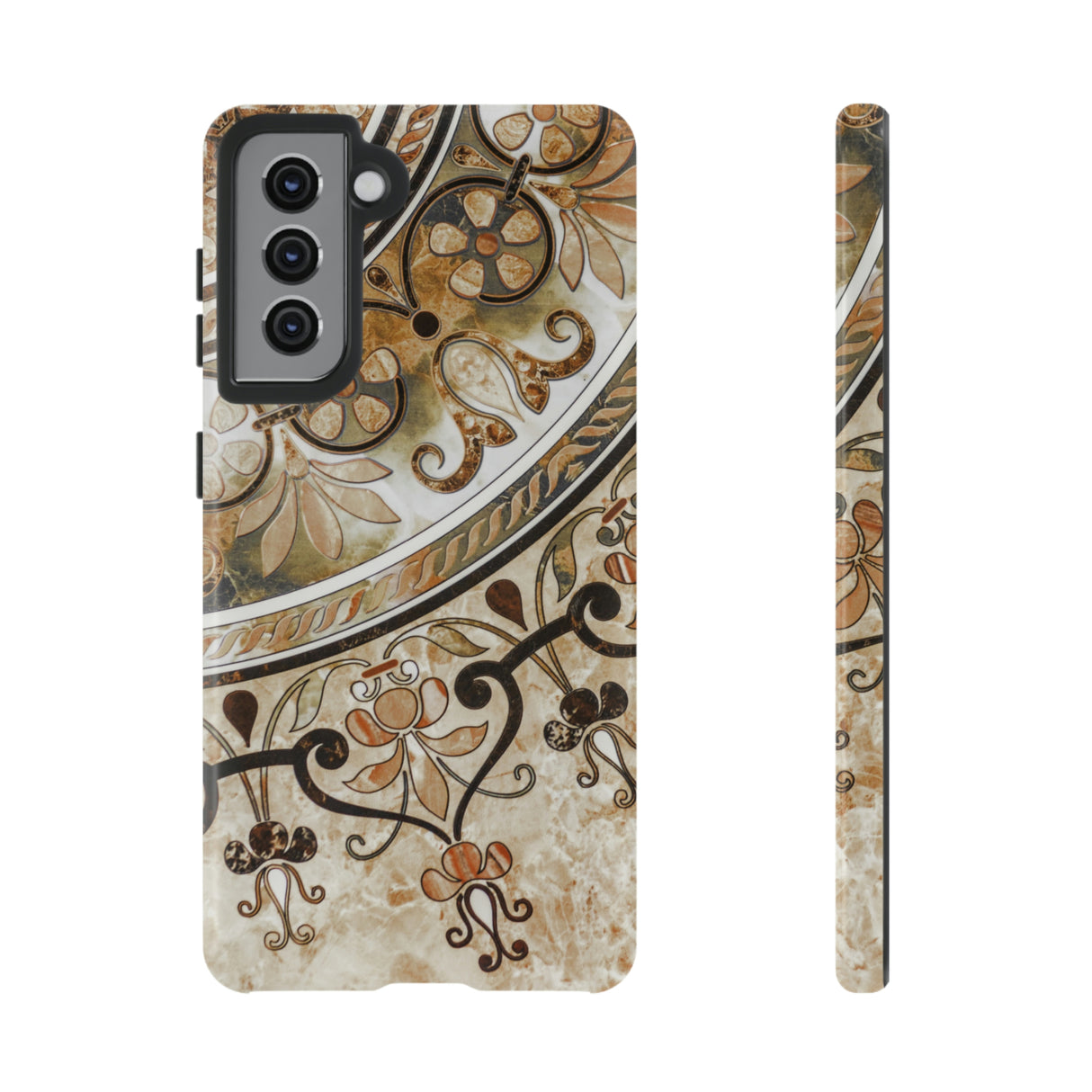 Mosaic Tiles Android Case (Protective) Samsung Galaxy S21 Glossy Phone Case