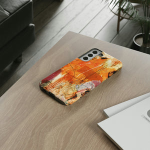 Abstract Orange Art Android Case (Protective) Phone Case