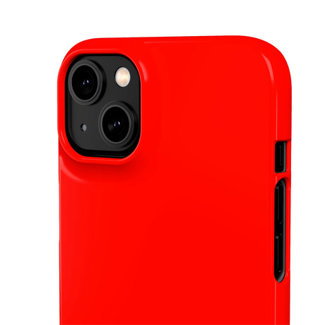 Candy Apple Red iPhone Case (Slim) Phone Case